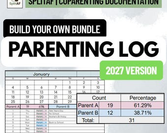 BYOB 2027 : Journal du temps passé avec les parents