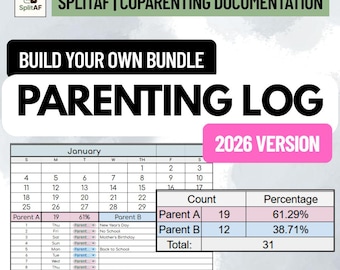 BYOB 2026: Parenting Time Log