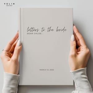 Cartas personalizadas para o livro da noiva, presente para chá de panela, festa de casamento, lembrança de casamento, livro de visitas minimalista para chá de panela