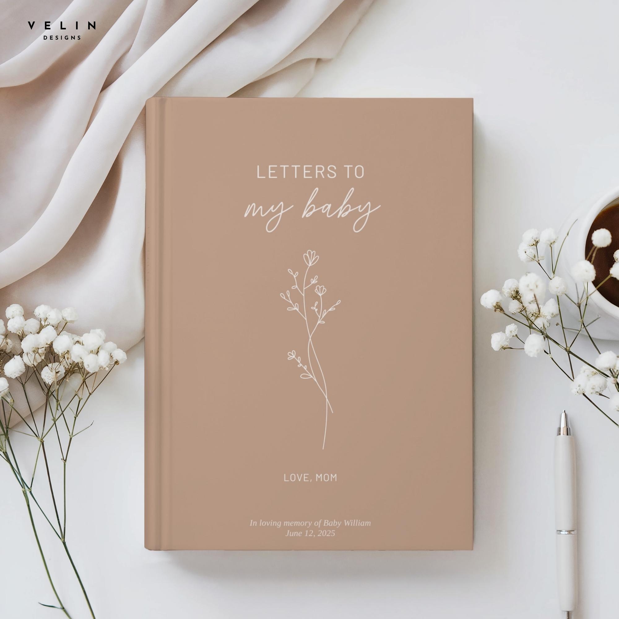Grief Journal, Miscarriage Baby Book, Letters to My Baby Journal, Pregnancy Loss Gifts, Baby ...