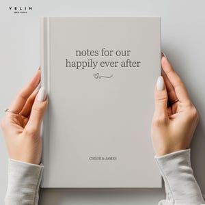 Personalized Wedding Notes Journal, Custom Engagement Notebook, Notes For Our Wedding, Bride To Be Gift, Bridal Shower Gift, Future Bride