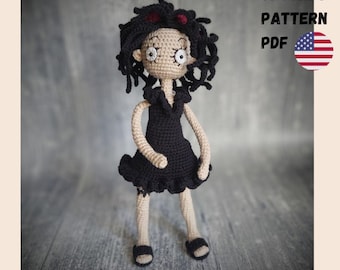 Crochet Zombie Doll Pattern: Gothic Amigurumi PDF Tutorial