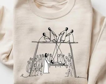 Jesus Heals Shirt, Faith Based Christian Tee, Bible Story Shirt, Healing Faith Shirt, Christian Gift