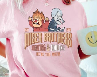 Miser Brothers Heating And Cooling Sweatshirt, Snow Miser &Heat Miser T-shirt, Miser Brothers Fans Tees, Miser Brothers Christmas, Xmas Gift