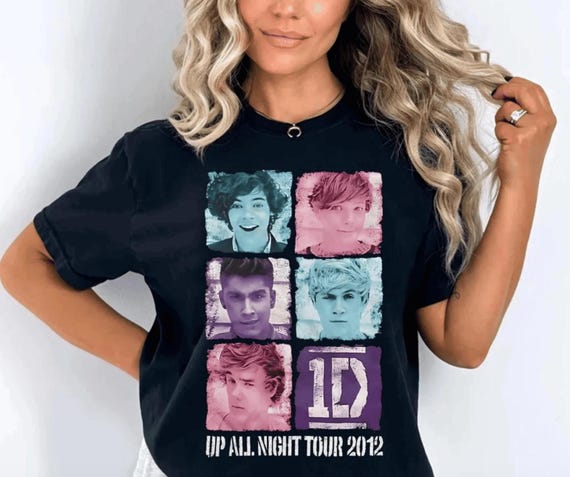 Vintage 2010s Boy Band Shirt, Retro Concert Tee, Y2K Pop Music Fan Gift, Nostalgic Tour Inspired Shirt