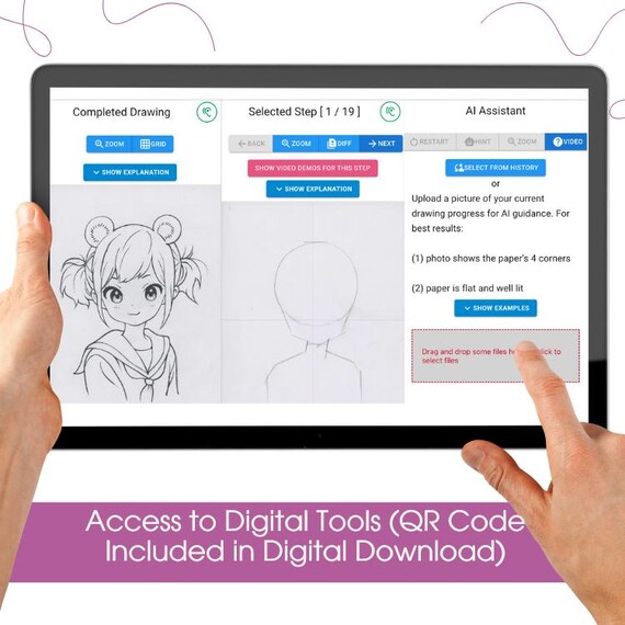 Digital Anime Drawing Course