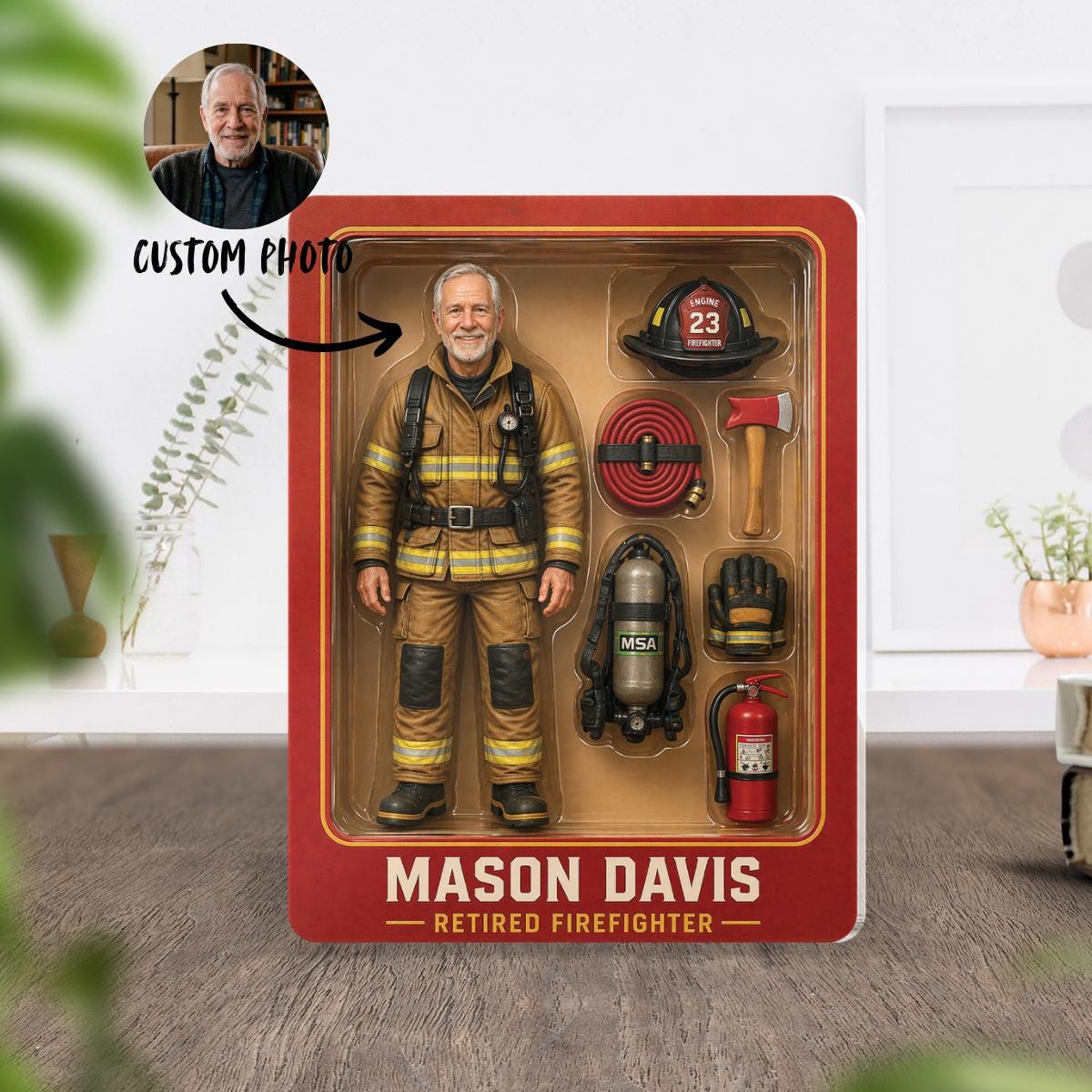 Firefighter calendar - Etsy 日本
