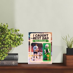 Personalized Hockey Dad Acrylic Plaque: Father&#39;s Day Sport Keepsake