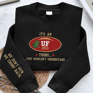 Florida Gators Embroidered Sweatshirt: University Apparel, College Gift