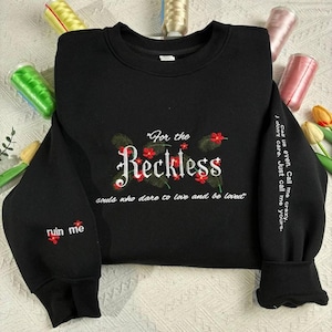 Reckless Lauren Roberts Merch Embroidered Shirt, Powerless Series Embroidered Sweater, Kai and Paedyn Hoodie, Powerful Book Shirt, Bookish