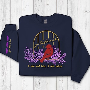Plated Prisoner Shirt For Fan, Plated Prisoner Sweatshirt, Auren Goldfinch Shirt, Gold Cage Tee, Gift For Book Lover, Gift For Her