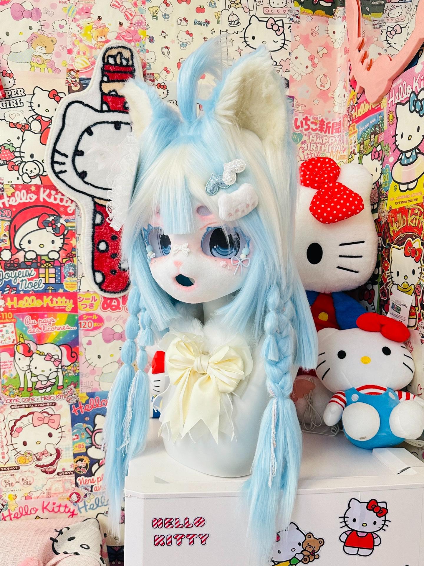 きぐるみマスク kigurumi 個人用 Kigurumi anime cosplay mask - Etsy 日本