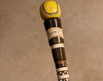 Baseball Cane, Handmade Wooden Cane, Walking Stick, Fancy Cane, Unique Cane, Collectors Cane, Custom Cane, Sport Style Cane