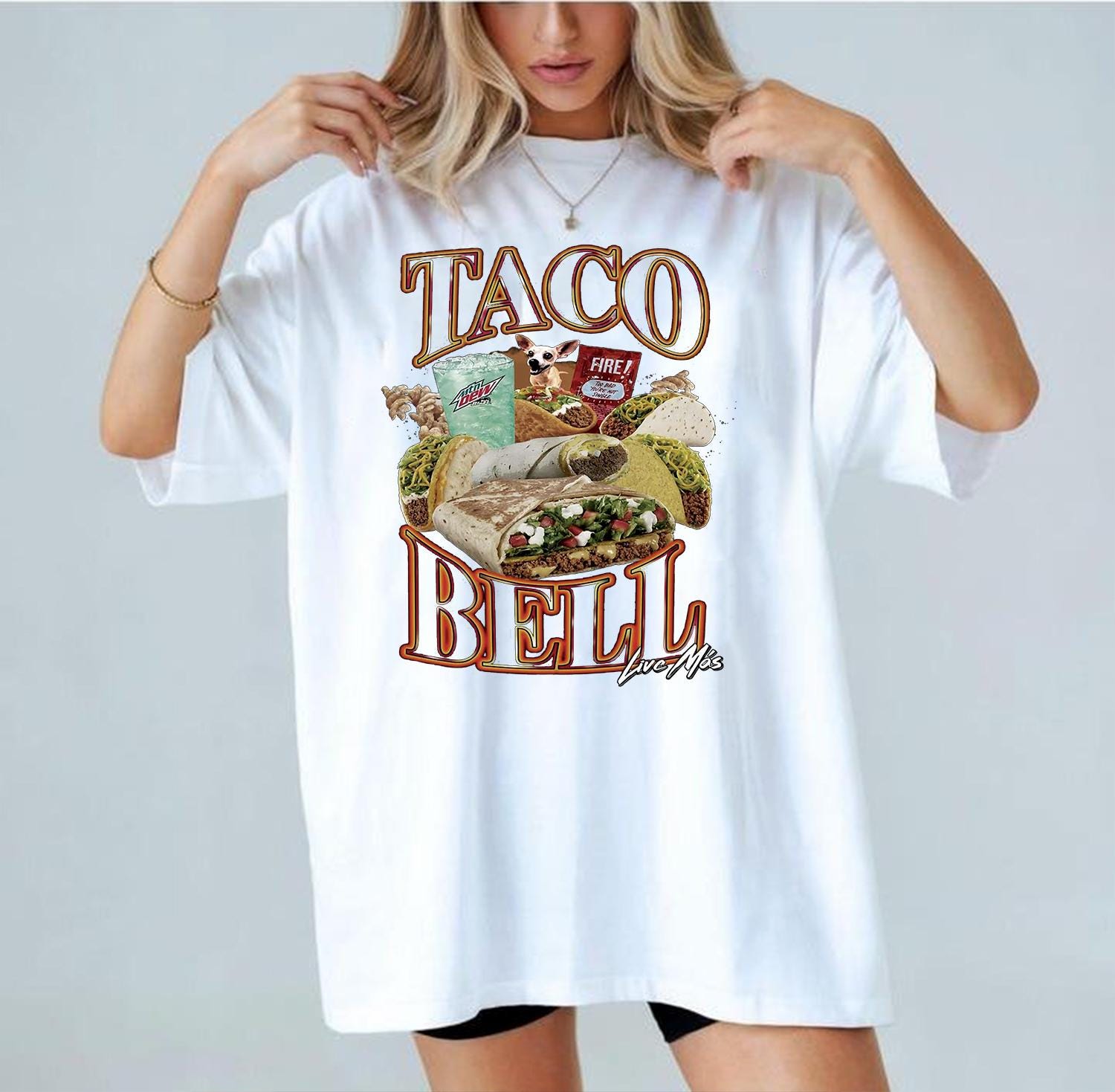 90s Taco Bell Shirt - Etsy