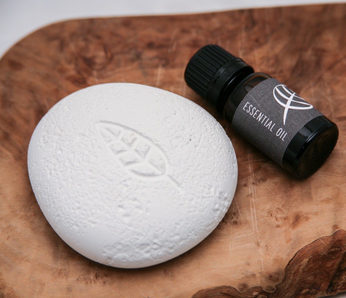 Aromatherapy Essential Oil Diffuser Stones and Essential Oil. Etsy