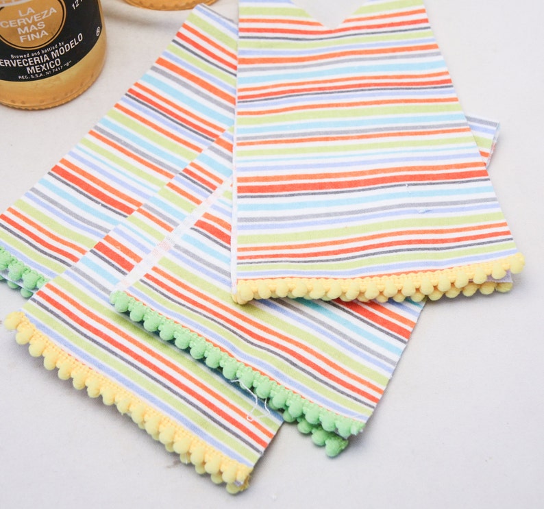 bright Party Pack Beer Cozies Set of twenty five fiesta wedding favors Beer Bar Accessory Mexican Serape Beer Huggers Wedding Favors