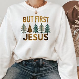 Christian shirt, Christian Hoodie, Bible Jesus Lover Gift, Faith Sweatshirt, Jesus Shirt, Christian Men gift, Christian Women gift, t518 zdjęcie 4