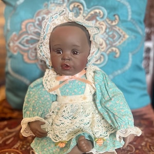 African American Porcelain Dolls - Etsy