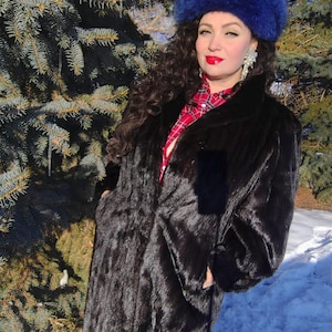 Nina Ricci Fur Coat - Etsy