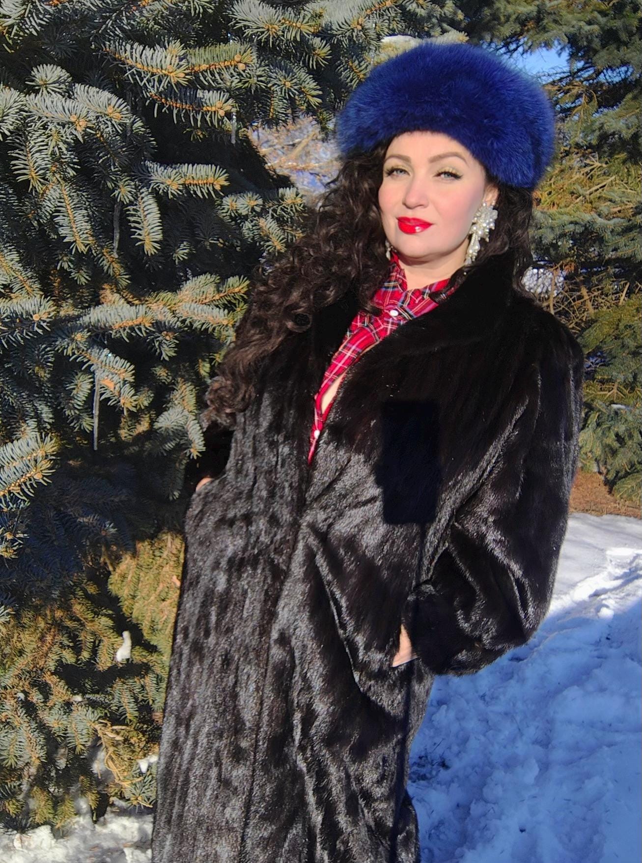 Nina Ricci Fur Coat - Etsy