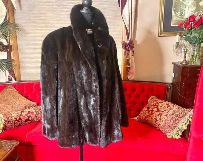 Black Diamond Duchess Fur Coat