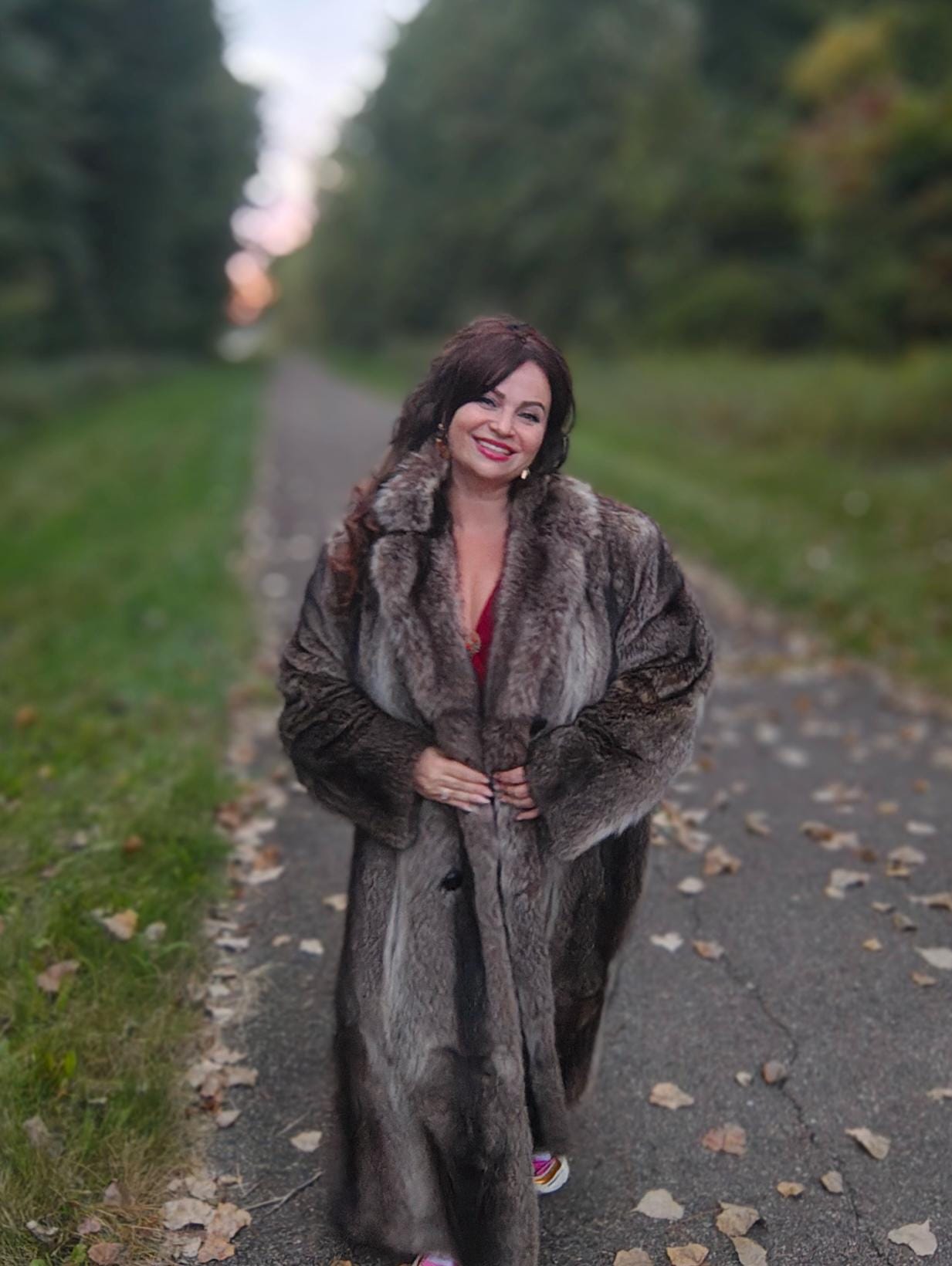 Fur Coat Reclaimed Vintage Jacket Antique Plymouth Furs FUR Long 