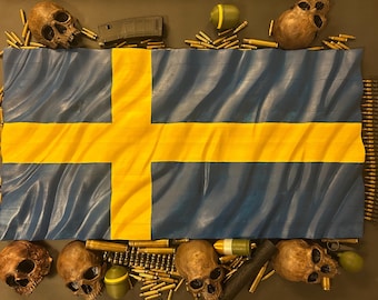 Wooden flag