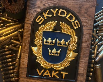 Skyddsvakt Plaque