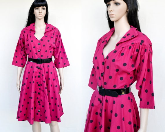 pink rockabilly dress