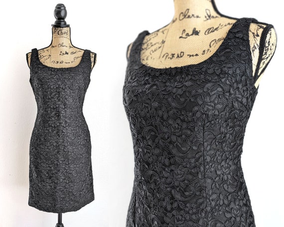 Buy Vintage Ann Taylor Black Lace Dress: 80s Floral Sheath, Size 10 Online in India - Etsy Buy Vintage Ann Taylor Black Lace Dress: 80s Floral Sheath, Size 10 Online in India - Etsy