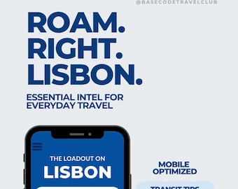 Guía de Lisboa: Guía de bolsillo con barrios, gastronomía y tesoros ocultos (Descarga digital en PDF)