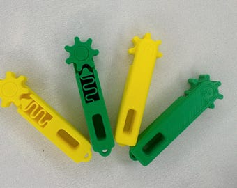 Gear Click Fidget – 3D-utskriven sensorisk redskapsleksak för fokus och skoj