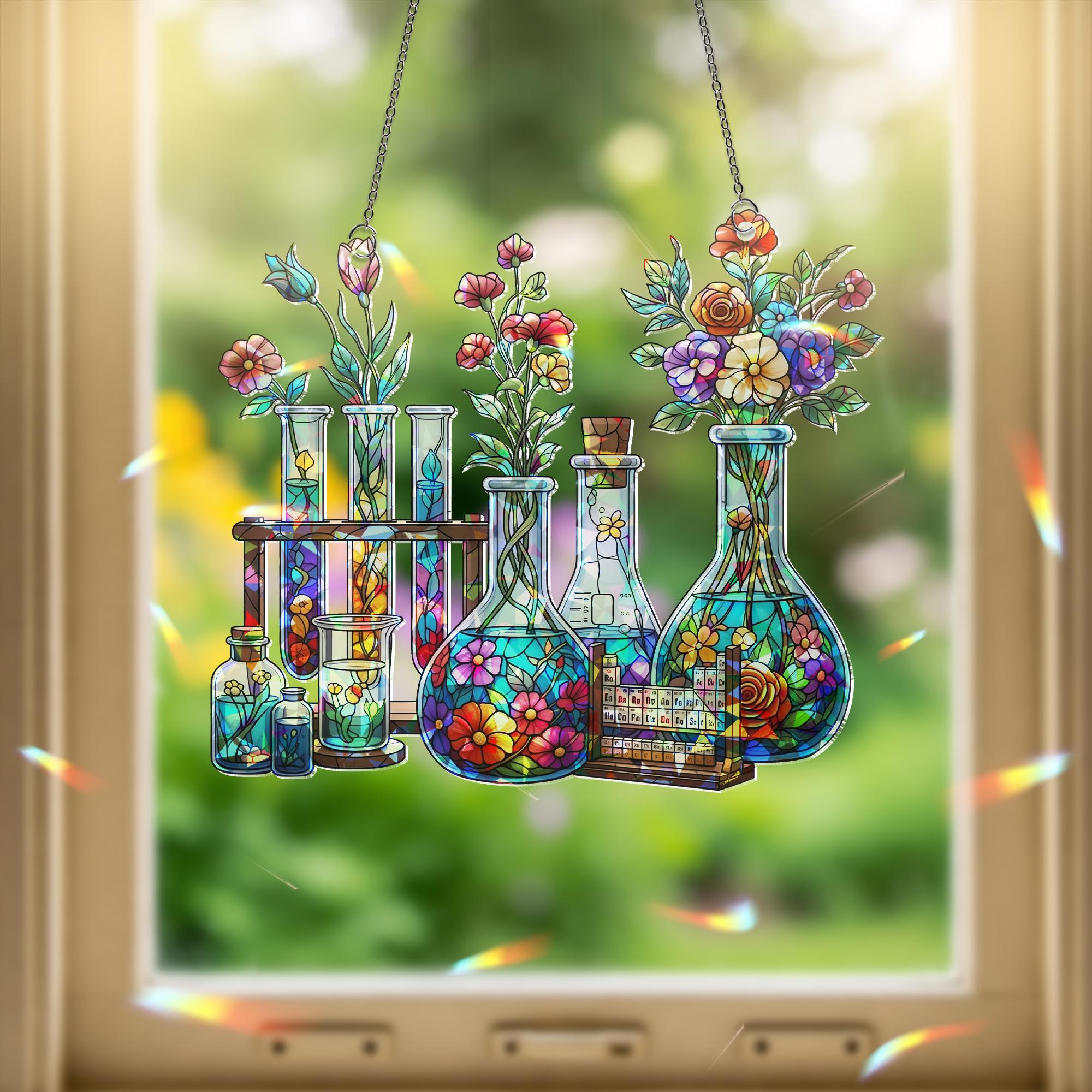 Hologram Acrylic Science Classroom Window Hanging | Chemistry Decor - Etsy
