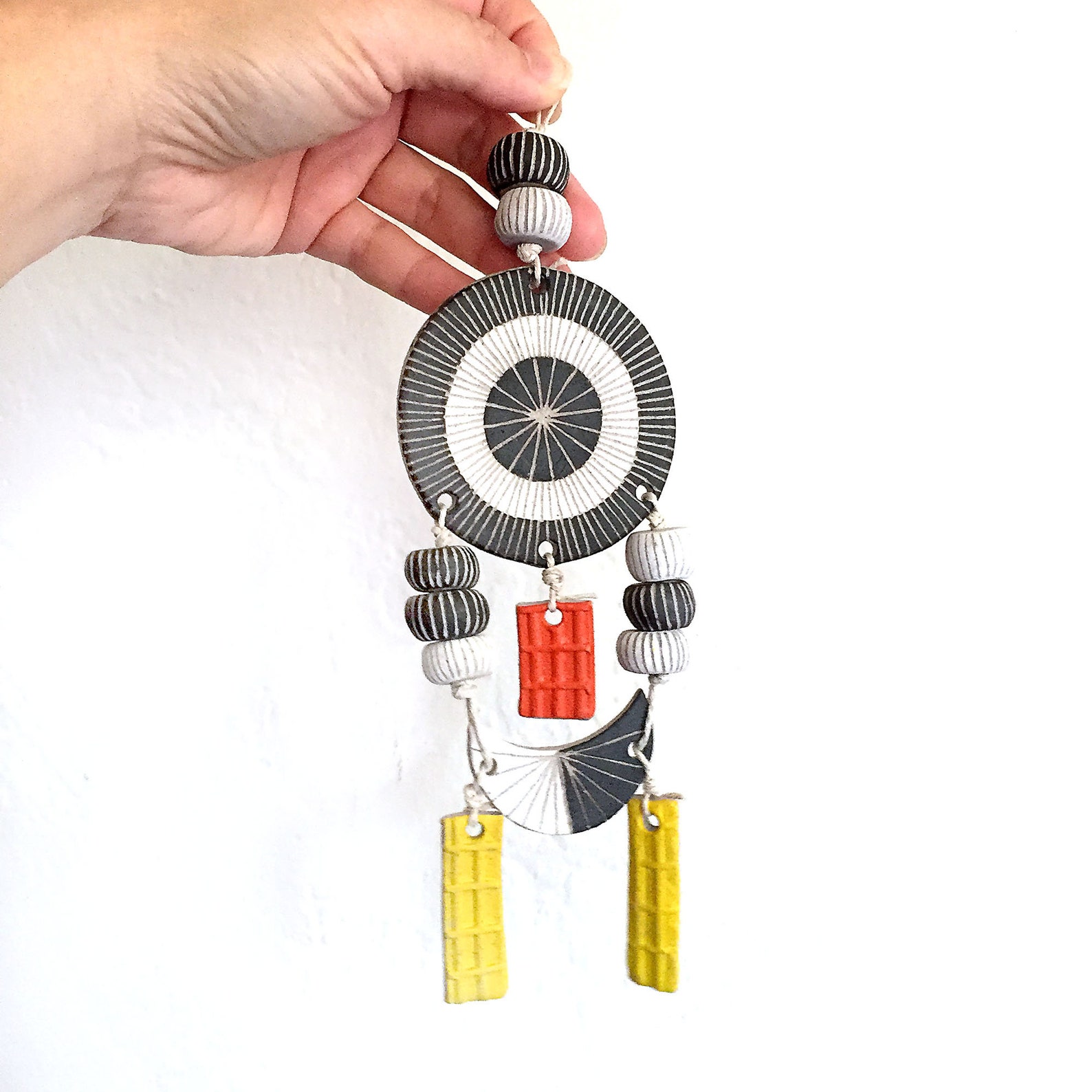 Black & White Target Wall Hanging | Etsy