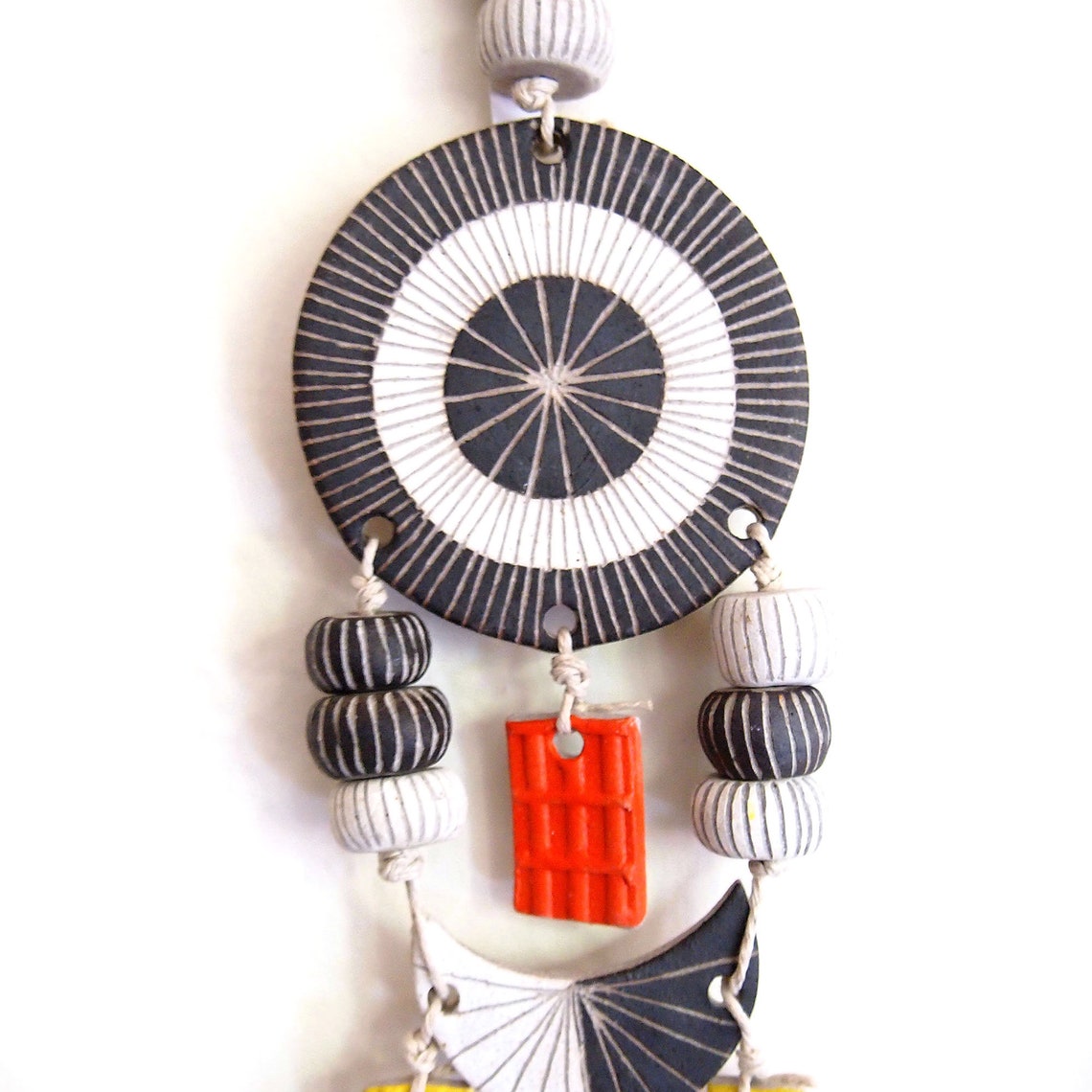 Black & White Target Wall Hanging | Etsy