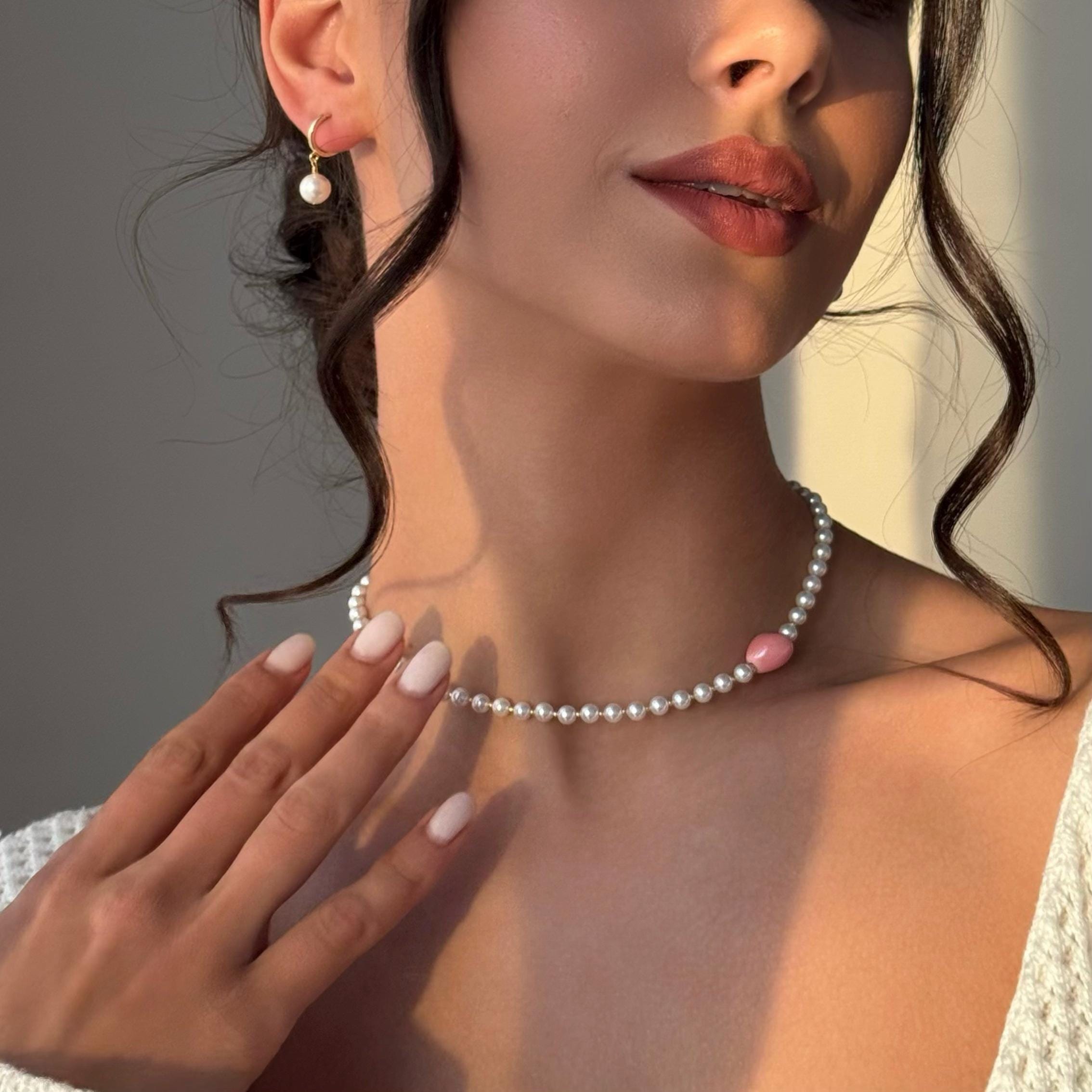 Mallorca pearl necklace - Etsy 日本