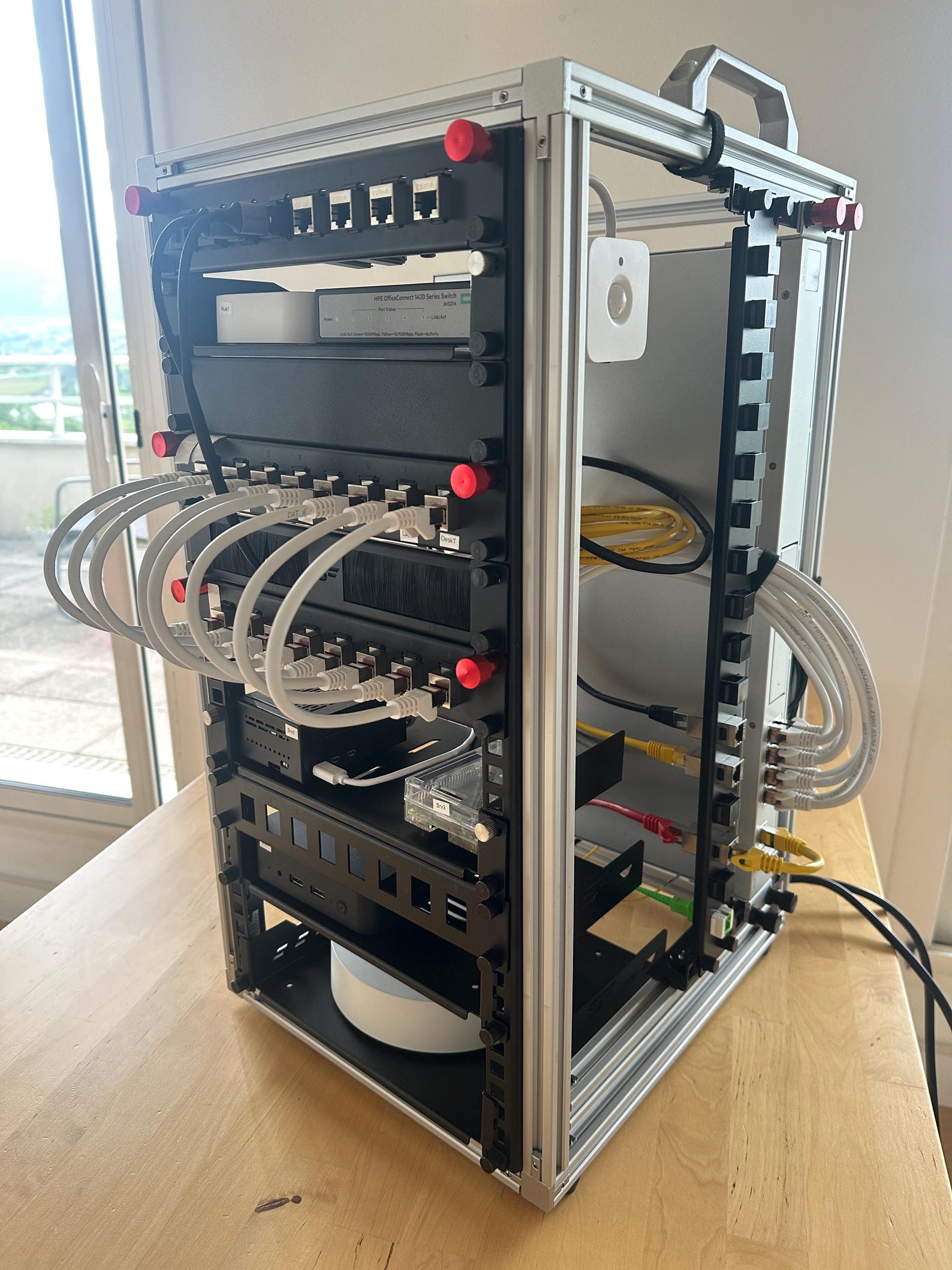 Dxlab Rack Home Lab Rack 10'' 12U - DIY Build Guide PDF - Rackmate & Unifi ...