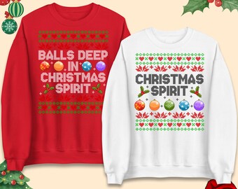 Pulls, sweats à capuche et chemises de Noël assortis pour lui et elle