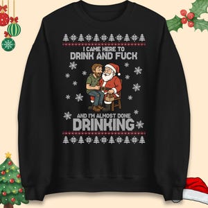 Ladies Christmas Jumper Dress