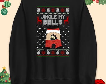 Funny Christmas Elf Jumper, Christmas Zipper Elf Hoodie, Cute Christmas Elf T-Shirt, Christmas Sweatshirt, Xmas Gift, Holiday Apparel