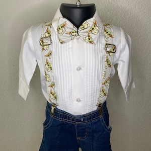 star wars suspenders and bow tie