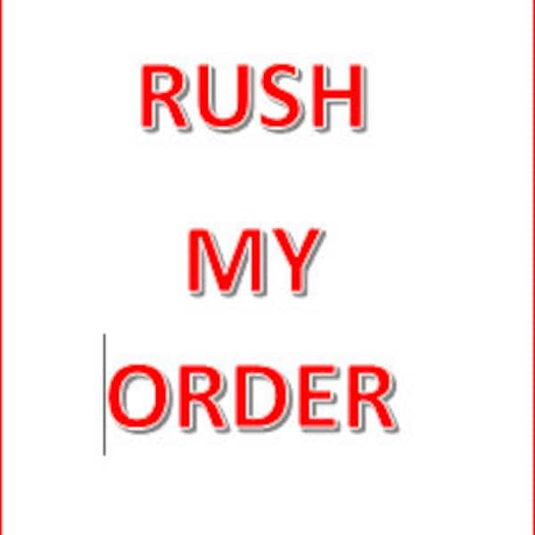Rush My Order Skip the line