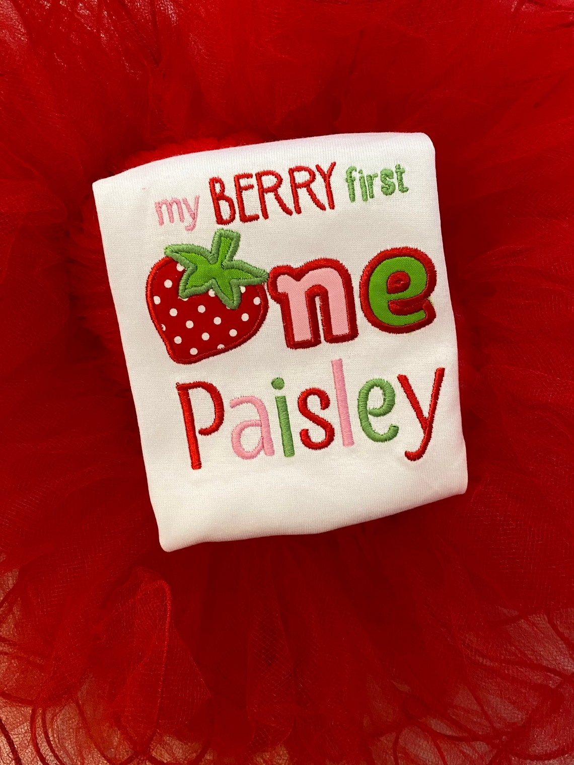 My Berry First One Cupcake Tutu Dress Birthday Outfit Onesie - Etsy
