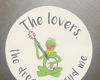 Kermit the Frog banjo Why are there so many songs about rainbows? Sticker round