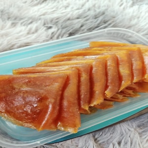 Organic Dried mango 250grams,mango pestil,sun natural mango dried,organic fruit leather