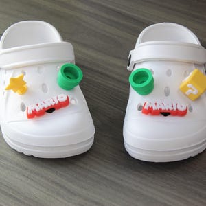 Super Mario-Inspired Charms Set – Gamer Shoe Accessories | Cute Video Game clogs | Fun Gift for Nintendo Fans Clogs
