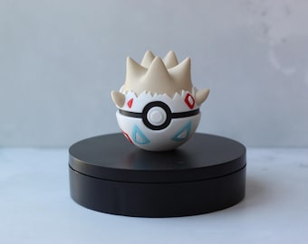 Von Togepi Inspirierte 3D Gedruckte Pokéball Replica: Gamer Sammlerstück