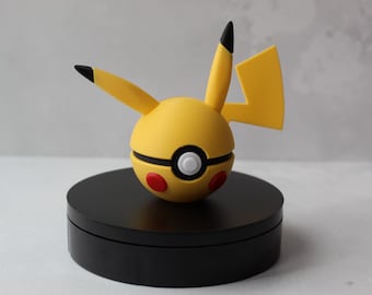 Pikachu Pokéball Replica: Custom 3D Printed Gamer Gift