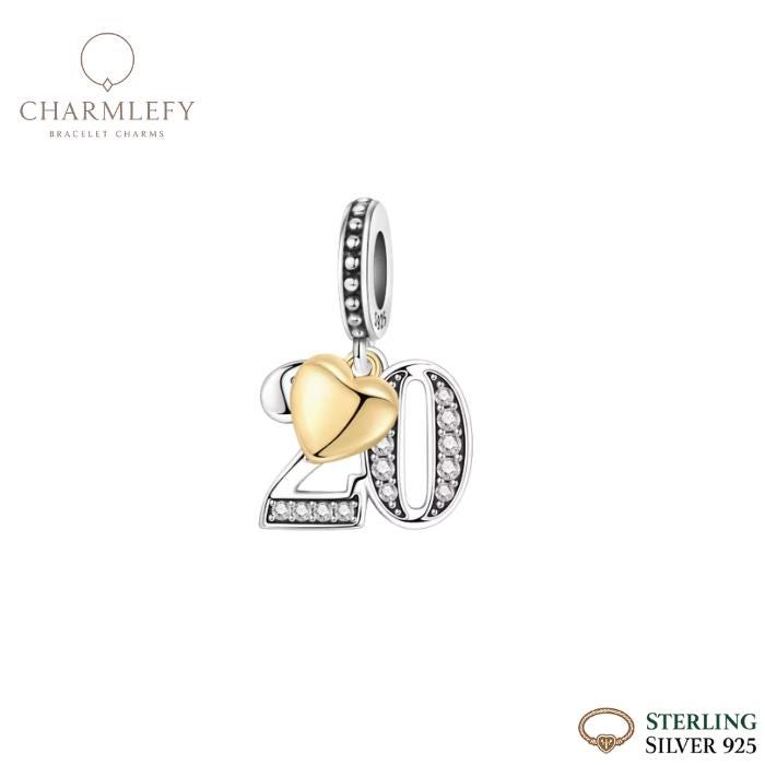 Pandora 20th charms - Etsy 日本