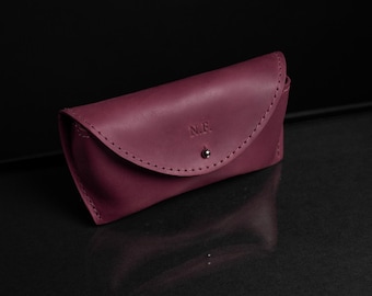 Estuche para gafas Ray-Ban, estuche para gafas de mujer personalizado, protector de gafas, protector de viaje de cuero para gafas de sol, soporte para gafas